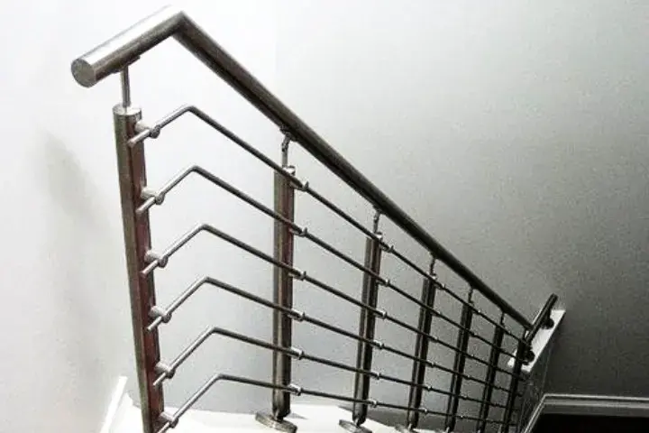corrimão inox para escada