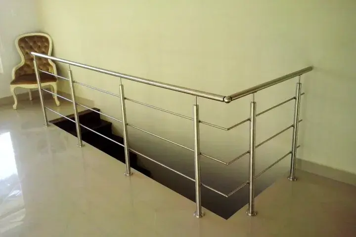 corrimão de inox para guarda corpo