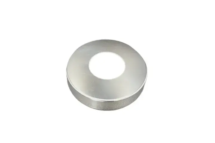 canopla para acabamento de inox