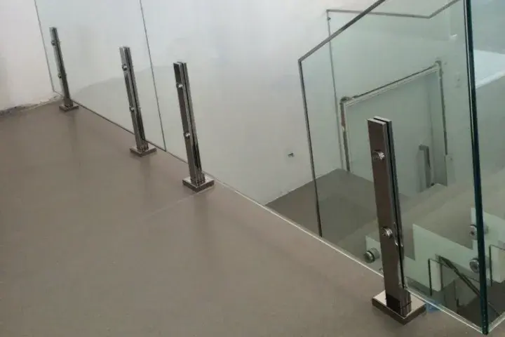 torre inox 304 para guarda corpo