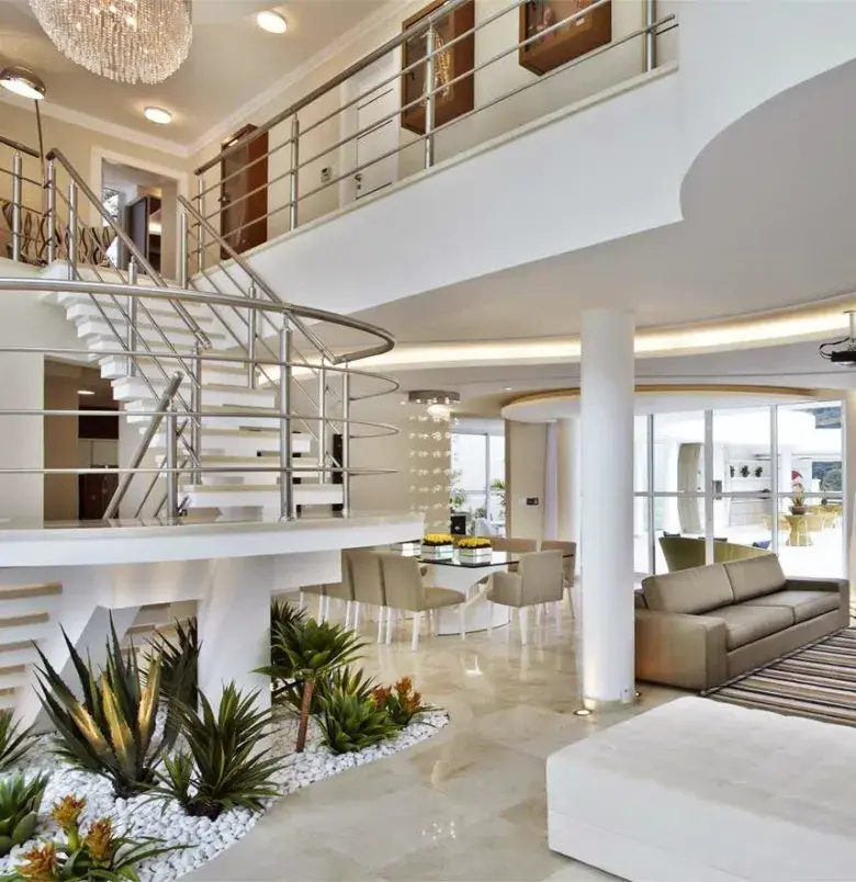 guarda corpo de inox modelo