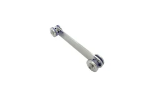 junção de aço inox para vidro