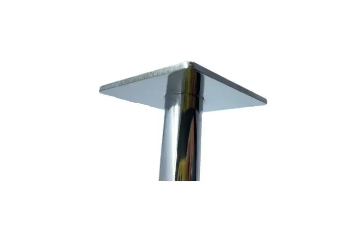 Pescoço solda quadrado inox 304