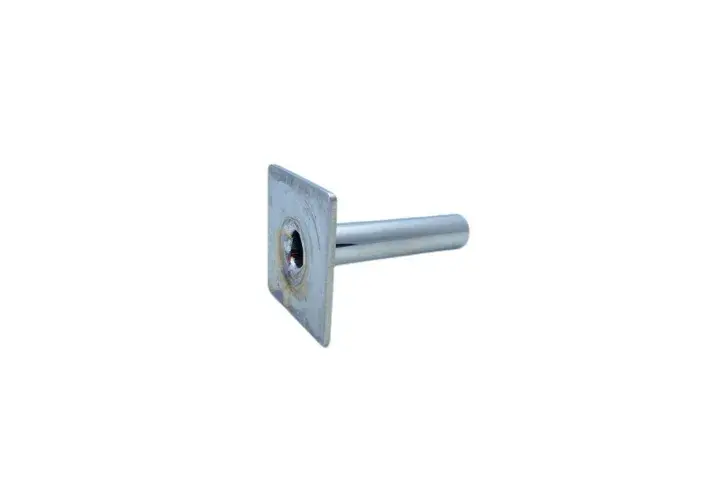 Pescoço solda quadrado inox 304