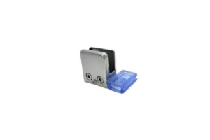 presilha de inox para corrimão e guarda corpo de vidro